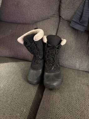 Sorel Cumberland Black Waterproof Insulated Snow Boots